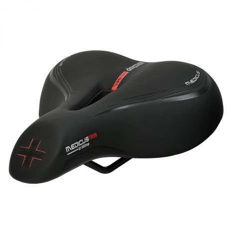 Wittkop Twin Medicus 3.0 City E-Bike Gel Sattel - schwarz - Größe 270x220 mm