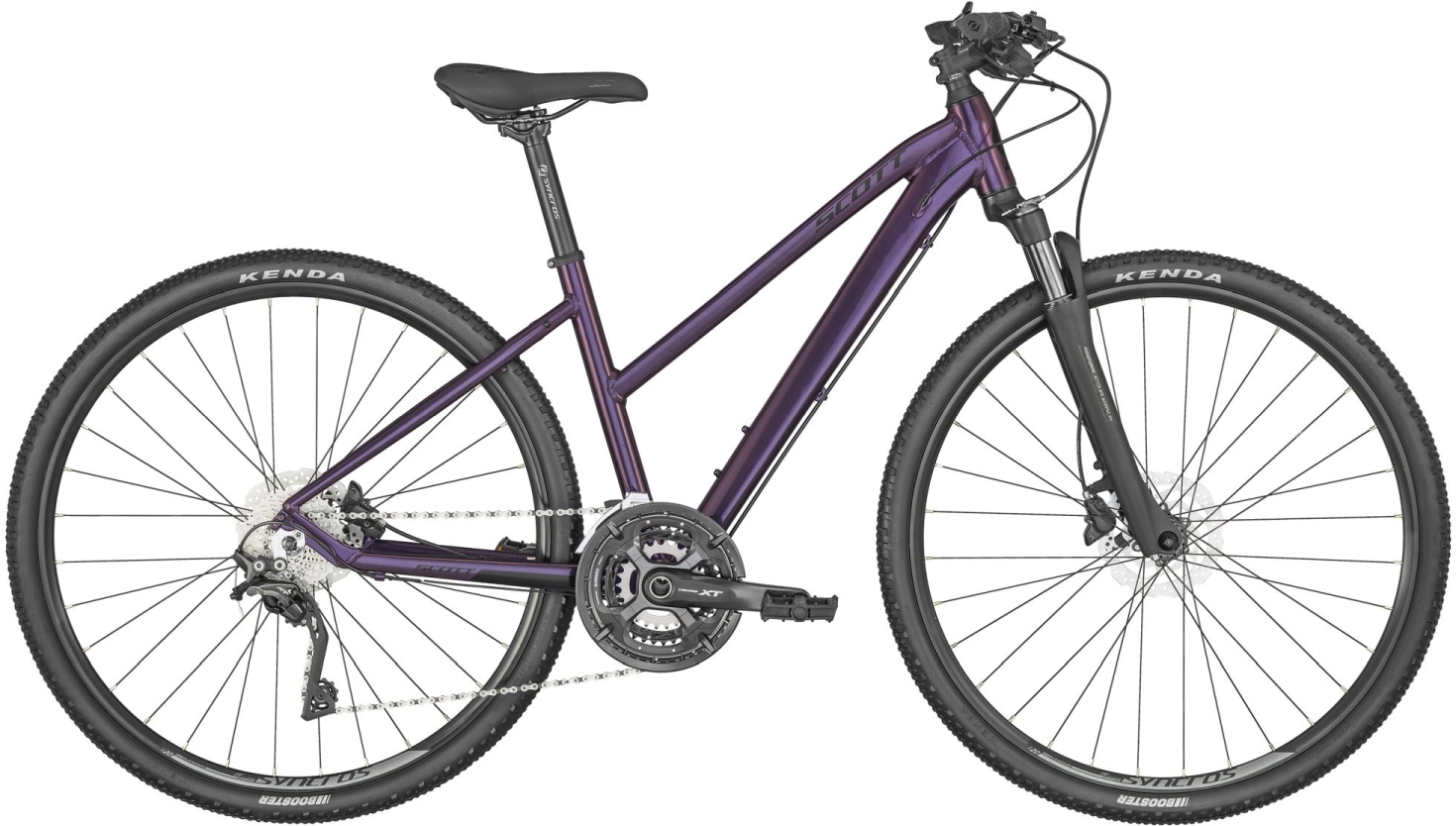 Scott Sub Cross 10 Lady Prism Nitro Purple - 28 Zoll - Trapez (2024)