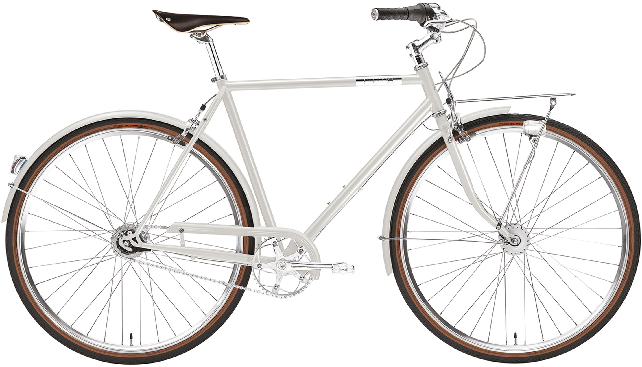 Creme Caferacer Man Doppio Dune Dust - 28 Zoll - Diamant (2023)