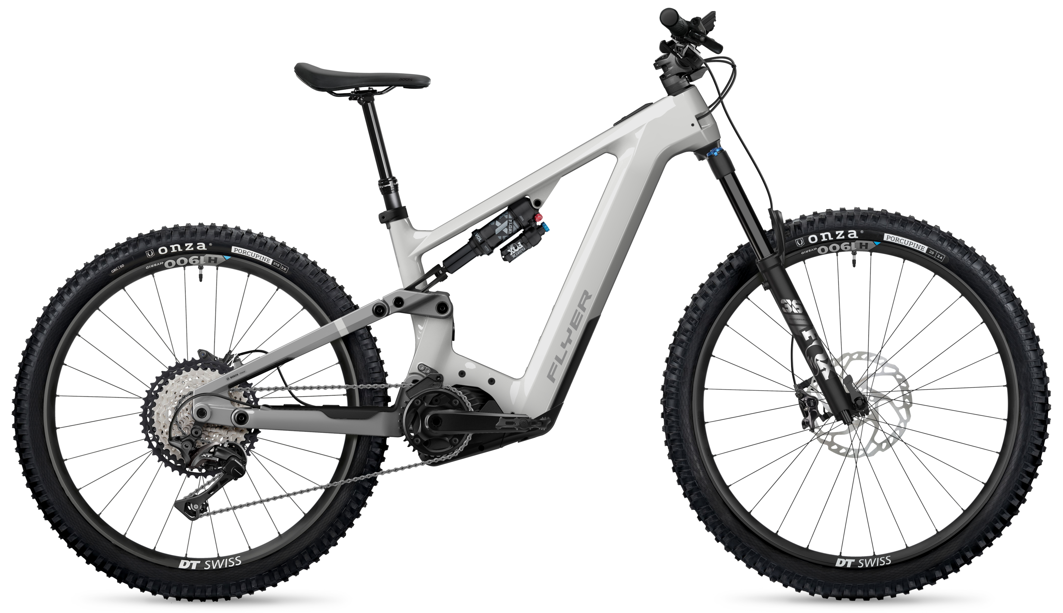Flyer Uproc X 8.70 Ceramic White Gloss - 750 Wh - 29/27,5 Zoll - Fully (2025)