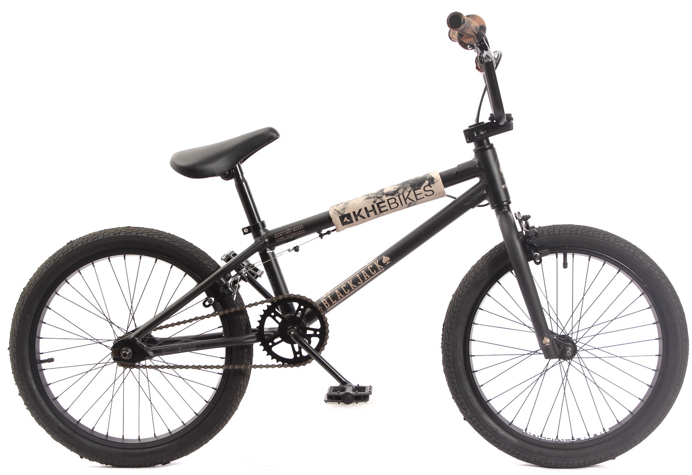 KHE Blackjack AL Schwarz - 20 Zoll - BMX (2023)