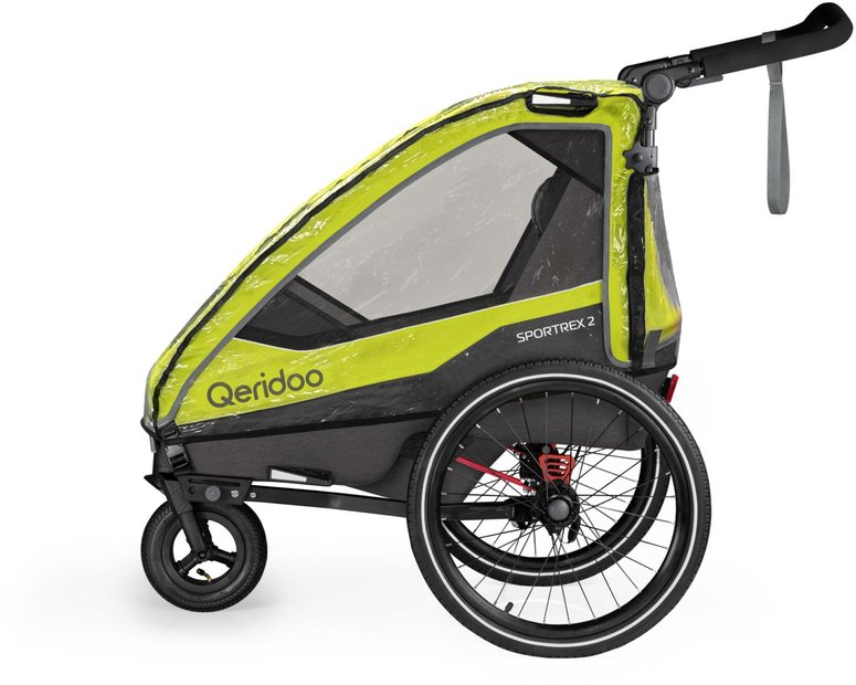Qeridoo Regenschutz QUPA 2 / Sportrex 2 Transparent Modell 2025