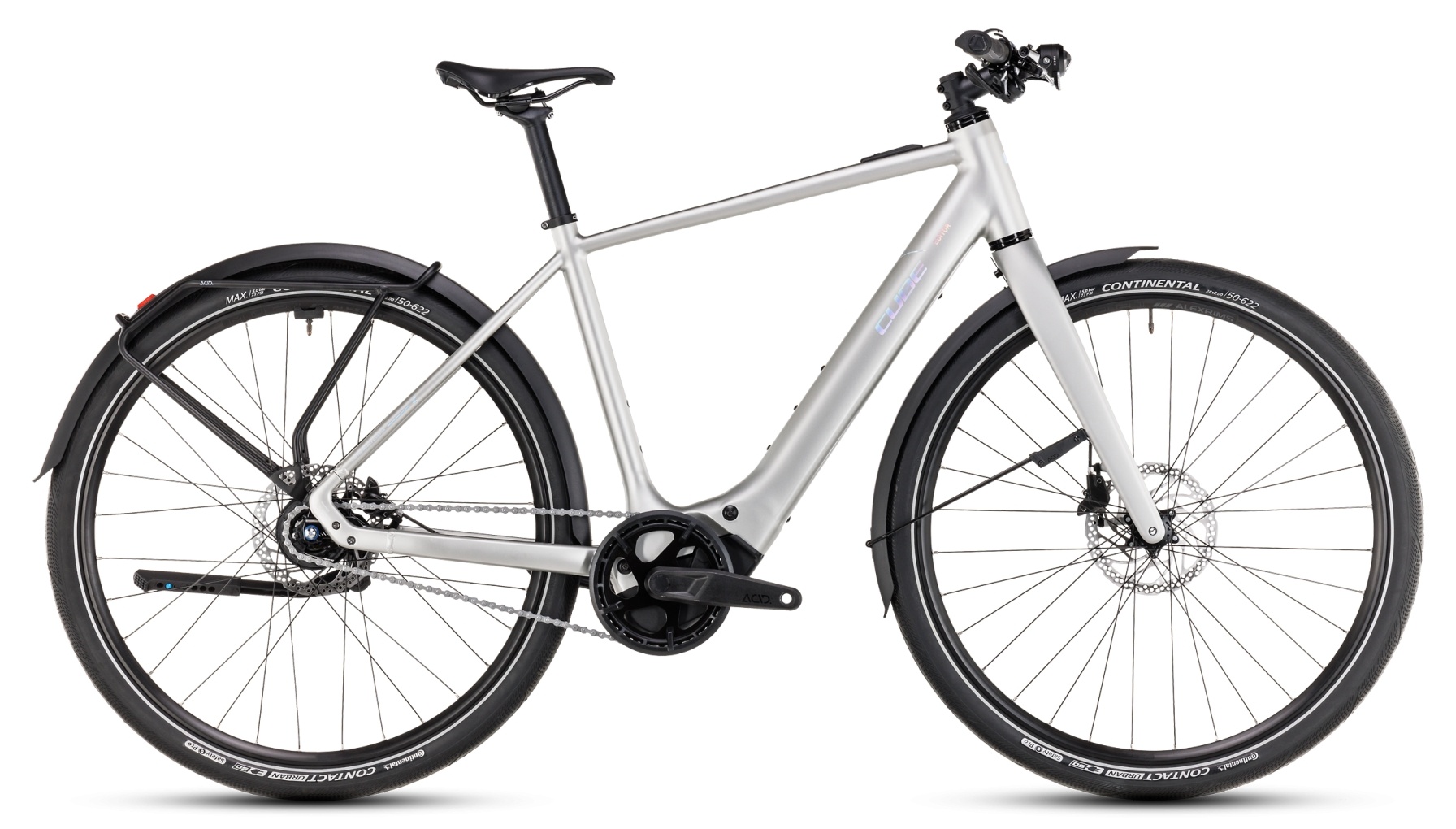 Cube Editor Hybrid SLX FE 400X Sleekgrey´n´spectral - 400 Wh - 28 Zoll - Diamant (2025)