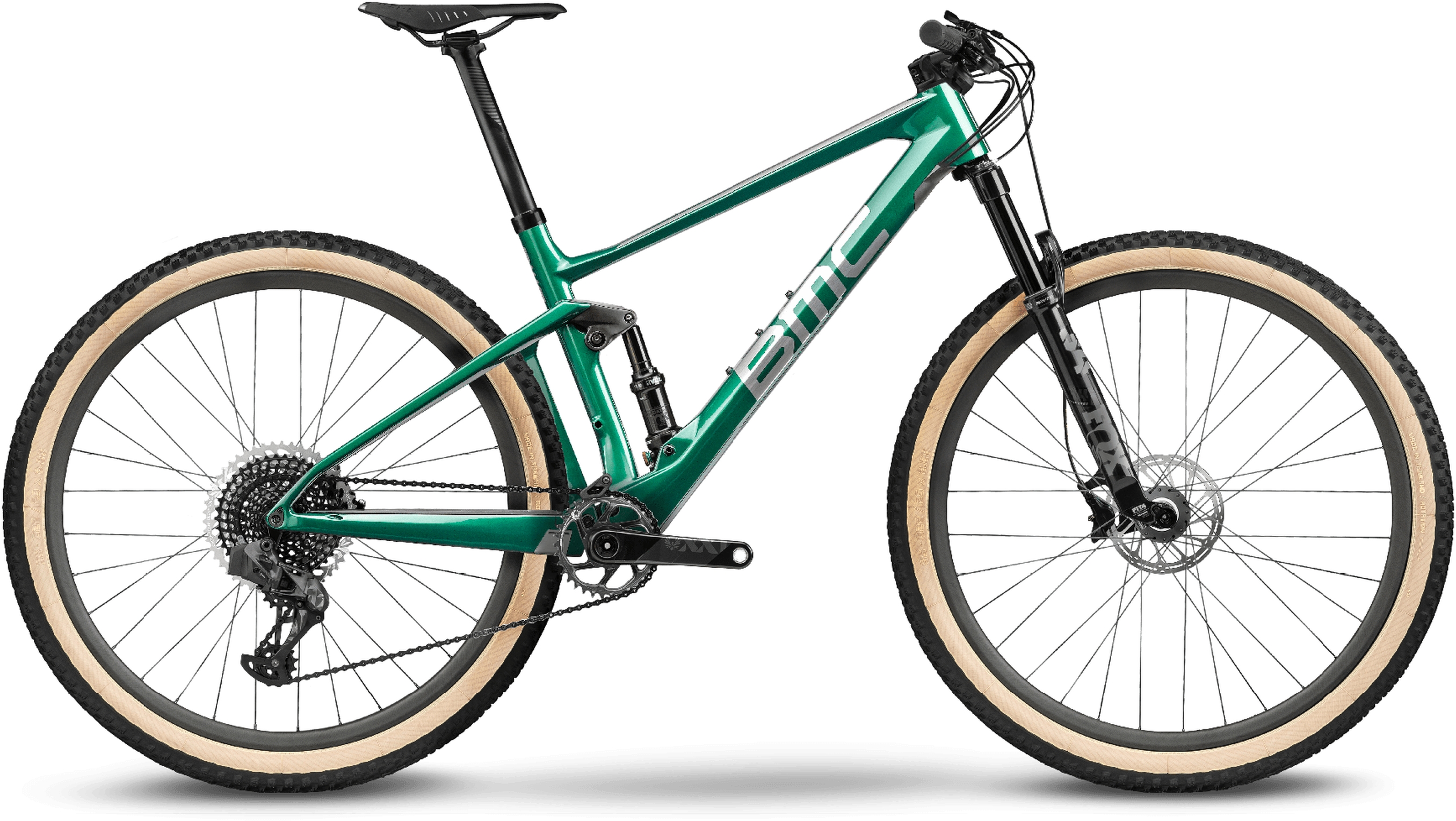 BMC Fourstroke 01 LT One Sparkling Forest Green - 29 Zoll - Fully (2023)