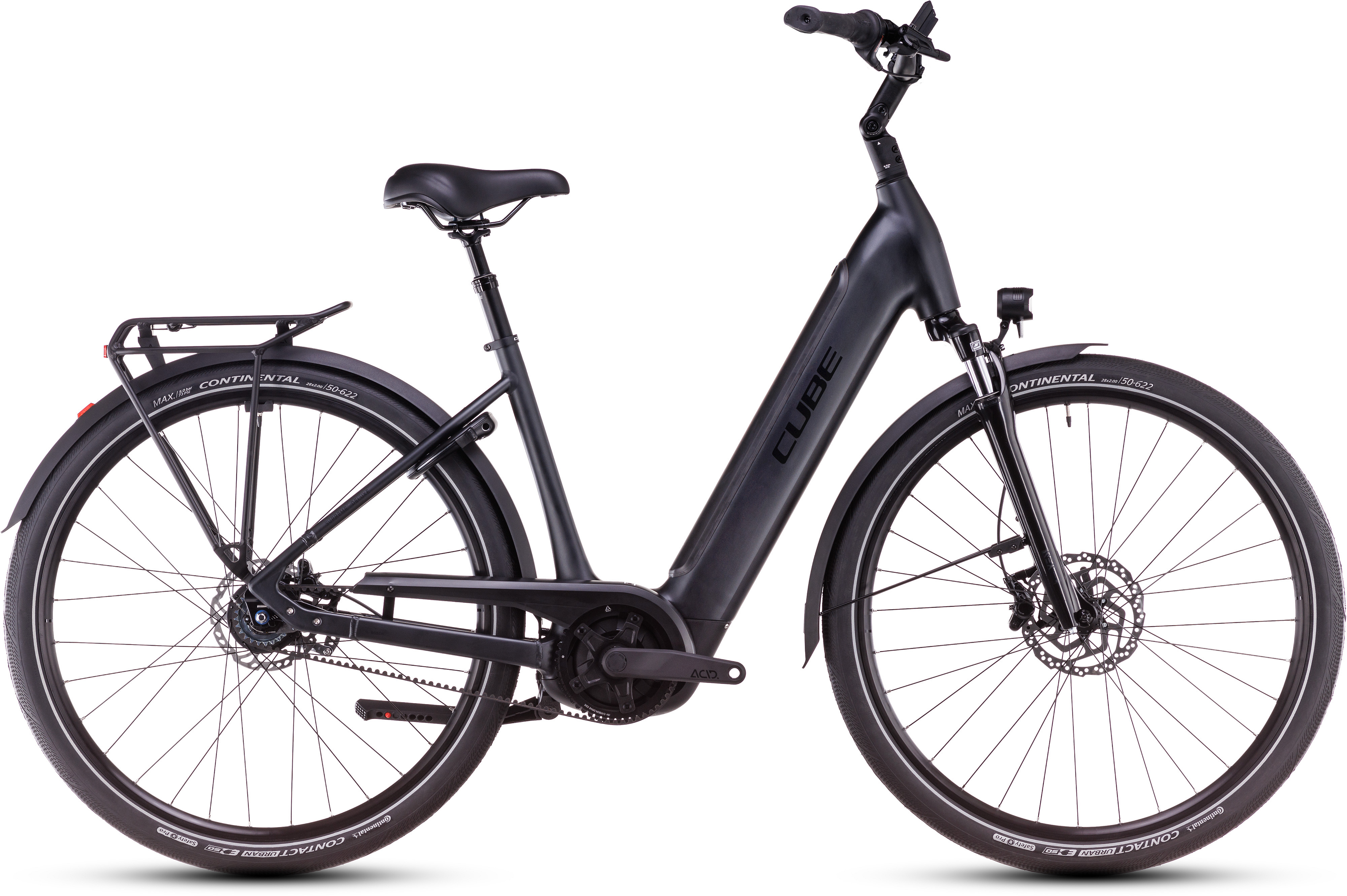 Cube Supreme RT Hybrid Deluxe EX 625 metalblack´n´glossy - 625 Wh - 28 Zoll - Wave (2025)