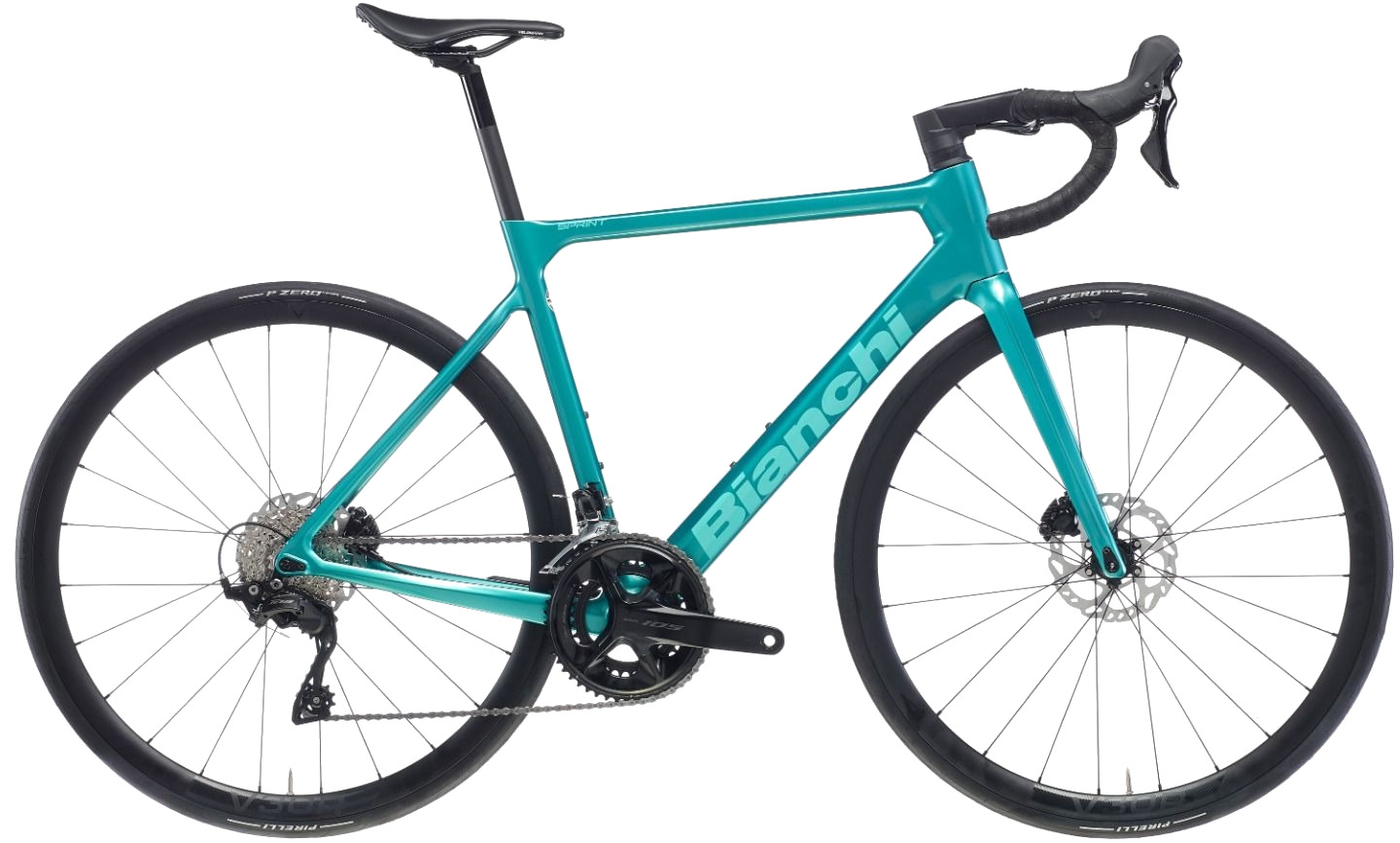 Bianchi Sprint ICR Celeste Metallic / CK16 Full Glossy - 28 Zoll - Diamant (2026)