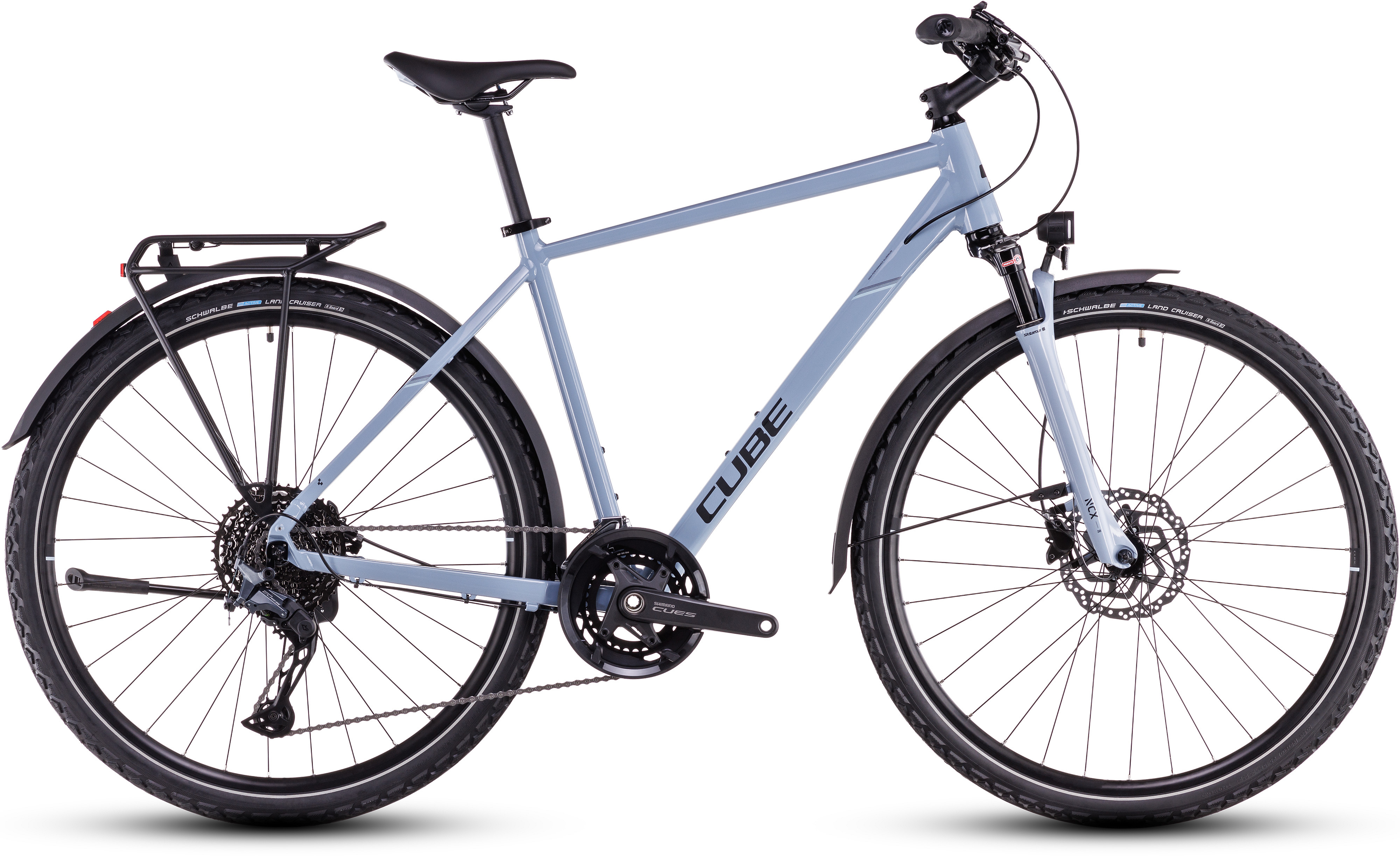 Cube Nature EXC Allroad pigeonblue´n´black - 28 Zoll - Diamant (2026)