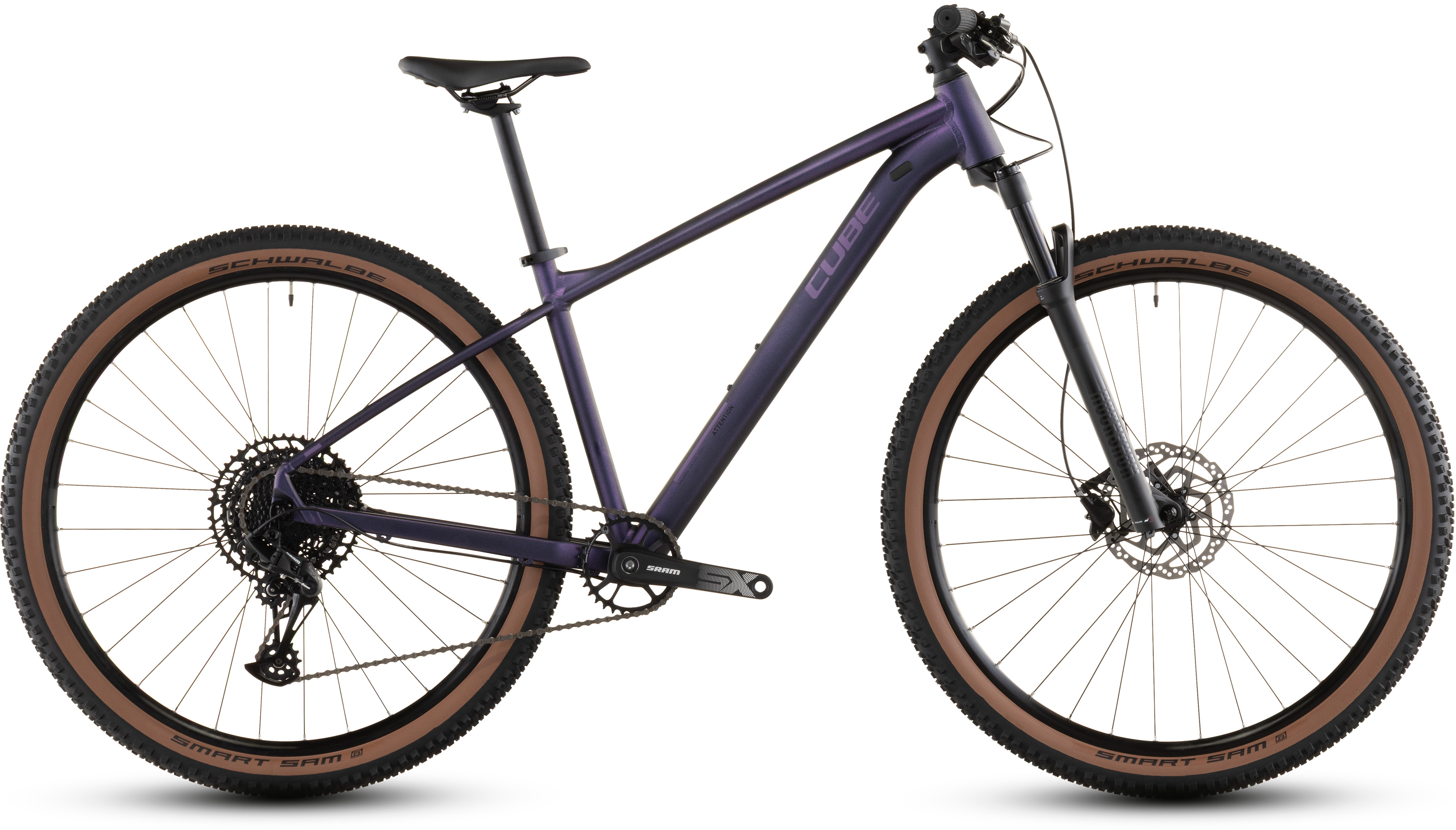 Cube Attention SLX Purplegalaxy´n´black - 29 Zoll - Diamant (2026)