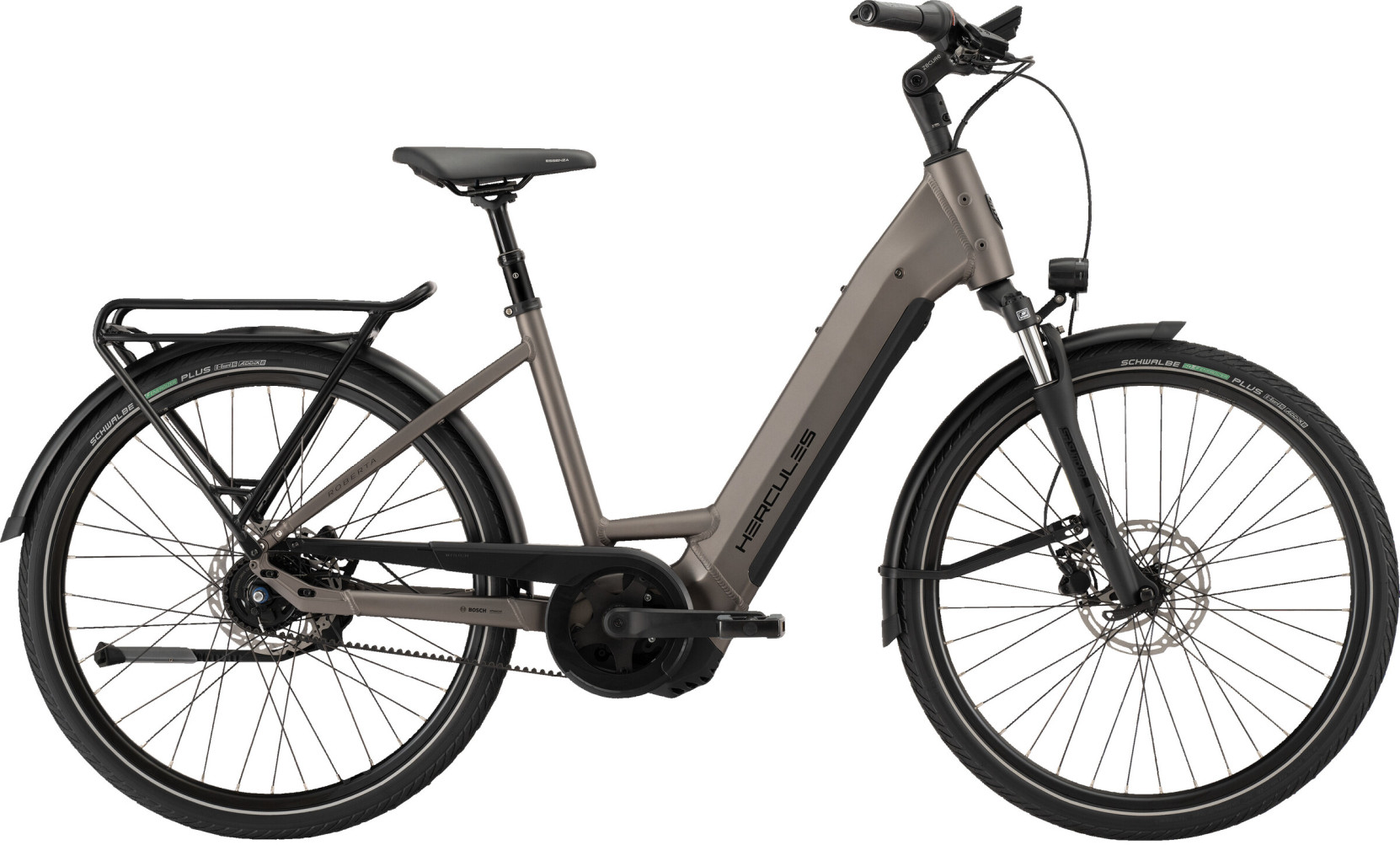 Hercules Roberta R5 Silber - 600 Wh - 28 Zoll - Tiefeinsteiger (2026)