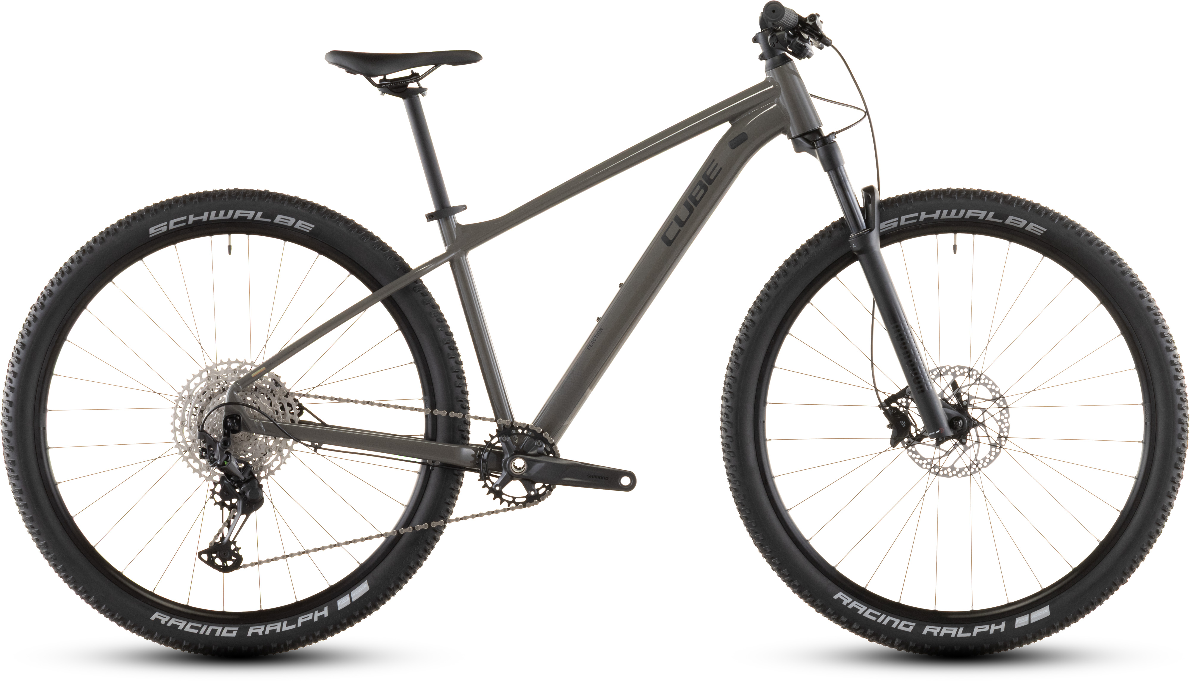 Cube Reaction Pro oldgrey´n´black - 29 Zoll - Diamant (2026)