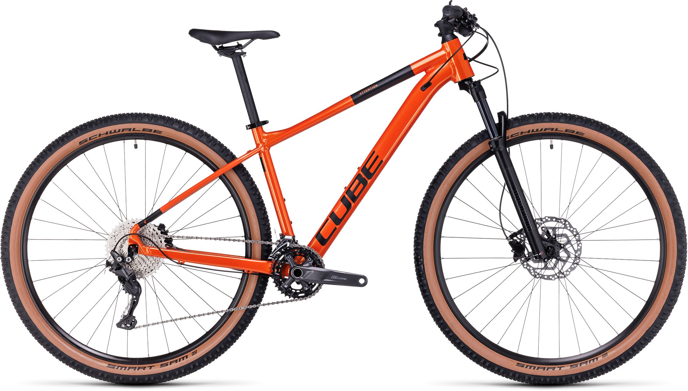 Cube Attention fireorange´n´black - 29 Zoll - Diamant (2023)