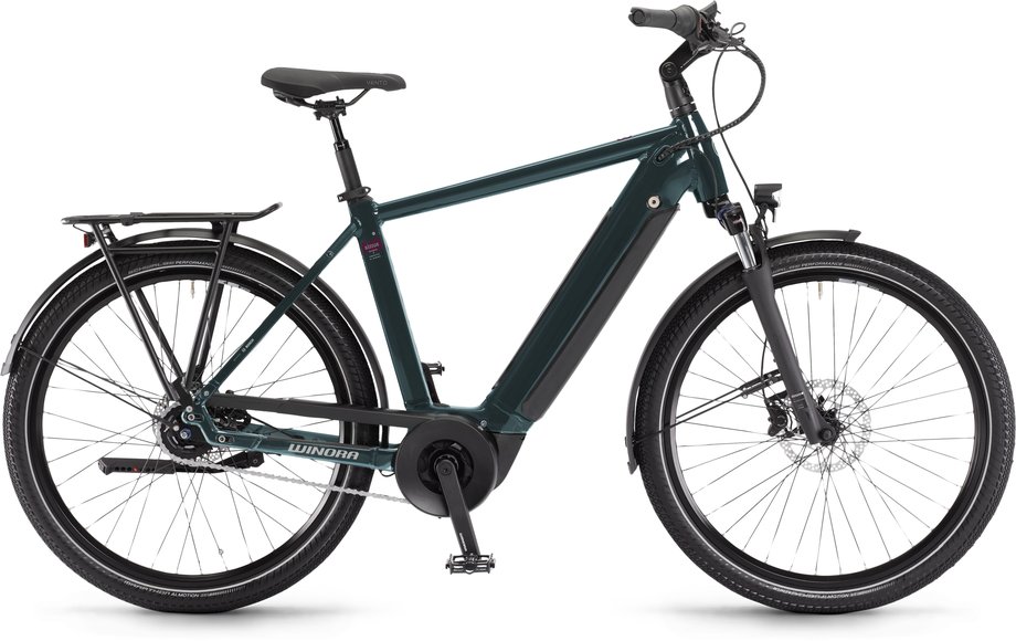Winora Sinus N8 Grün Modell Aktion