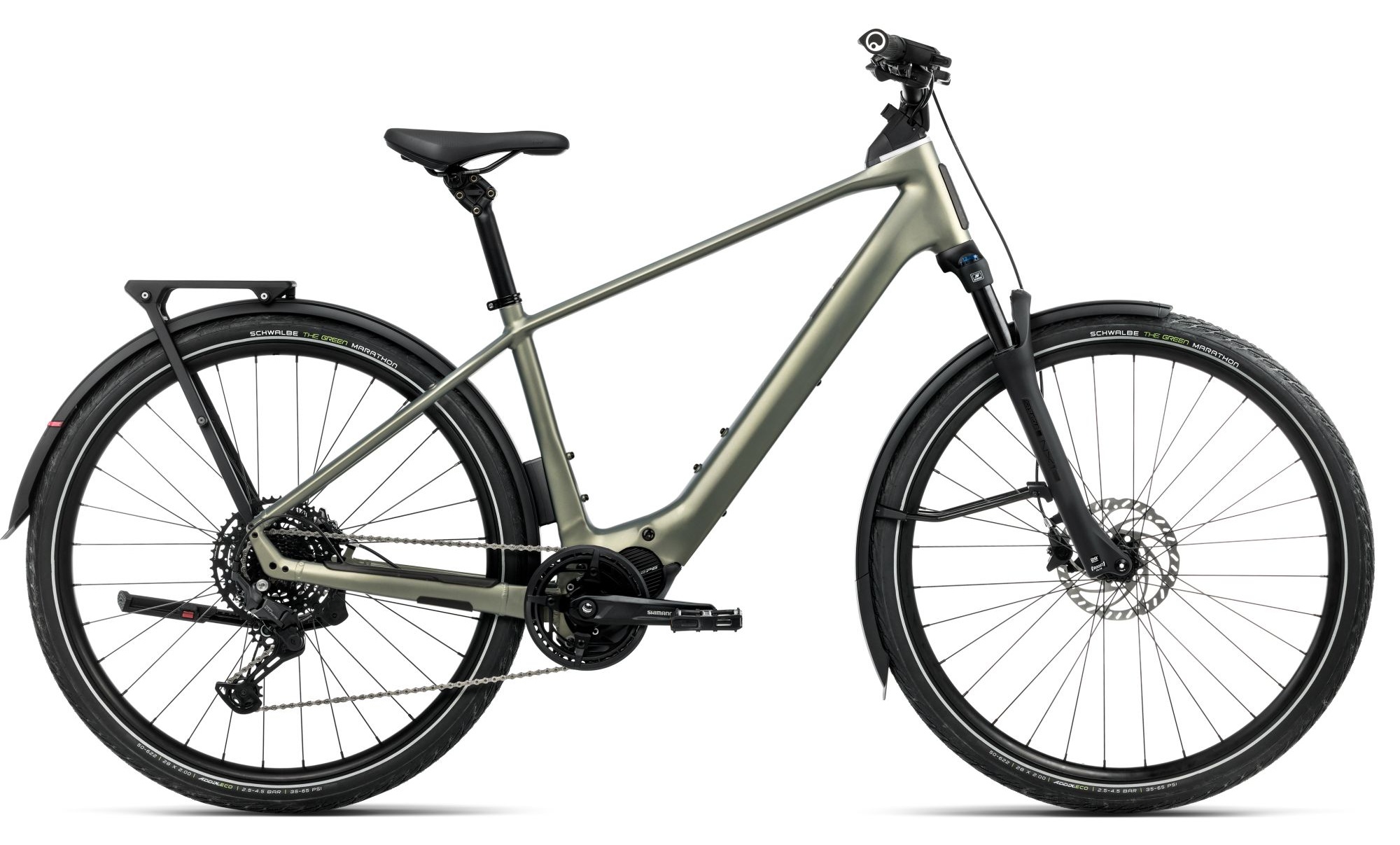 Orbea Kemen Tour 20 Spaceship Green - 630 Wh - 28 Zoll - Diamant (2025)