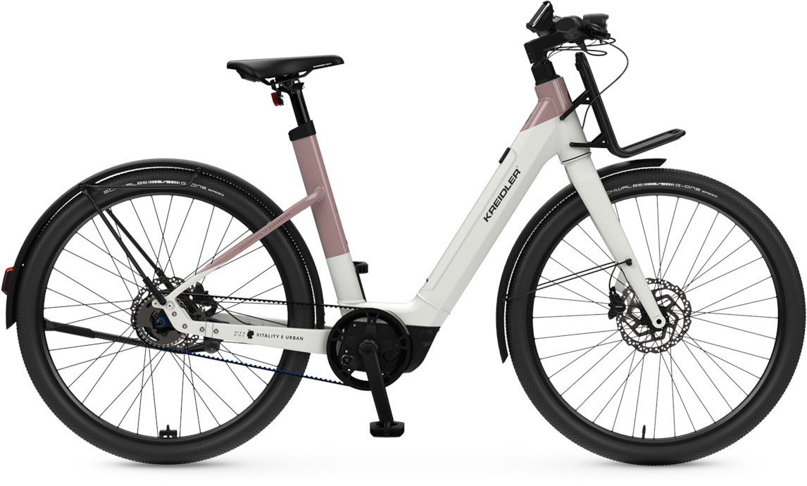 Kreidler Vitality E Urban Grau - 400 Wh - 27.5 Zoll - Tiefeinsteiger (2025)
