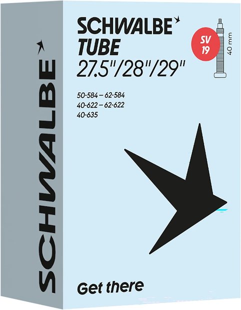 Schwalbe SV19 Schlauch 27,5/29 Zoll - 40 mm Schwarz Modell 2026