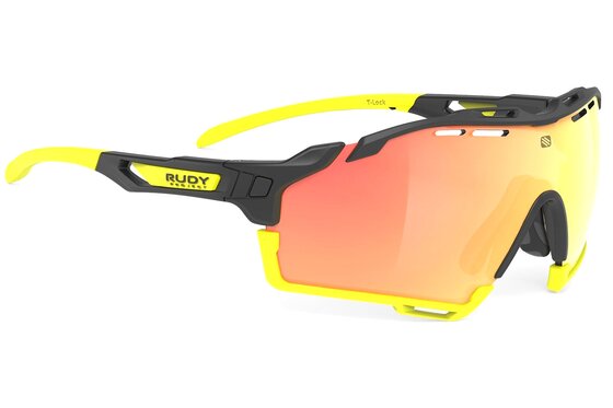 Rudy Project - Rudy Project Cutline Black Matte C1 - Multilaser Orange