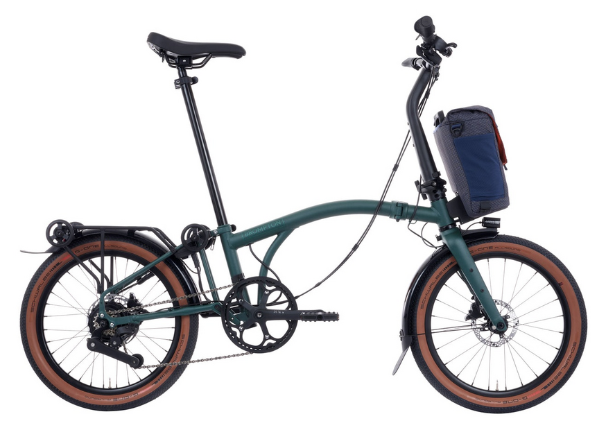 Brompton Electric G Line e-Motiq Urban Grün Modell 2026