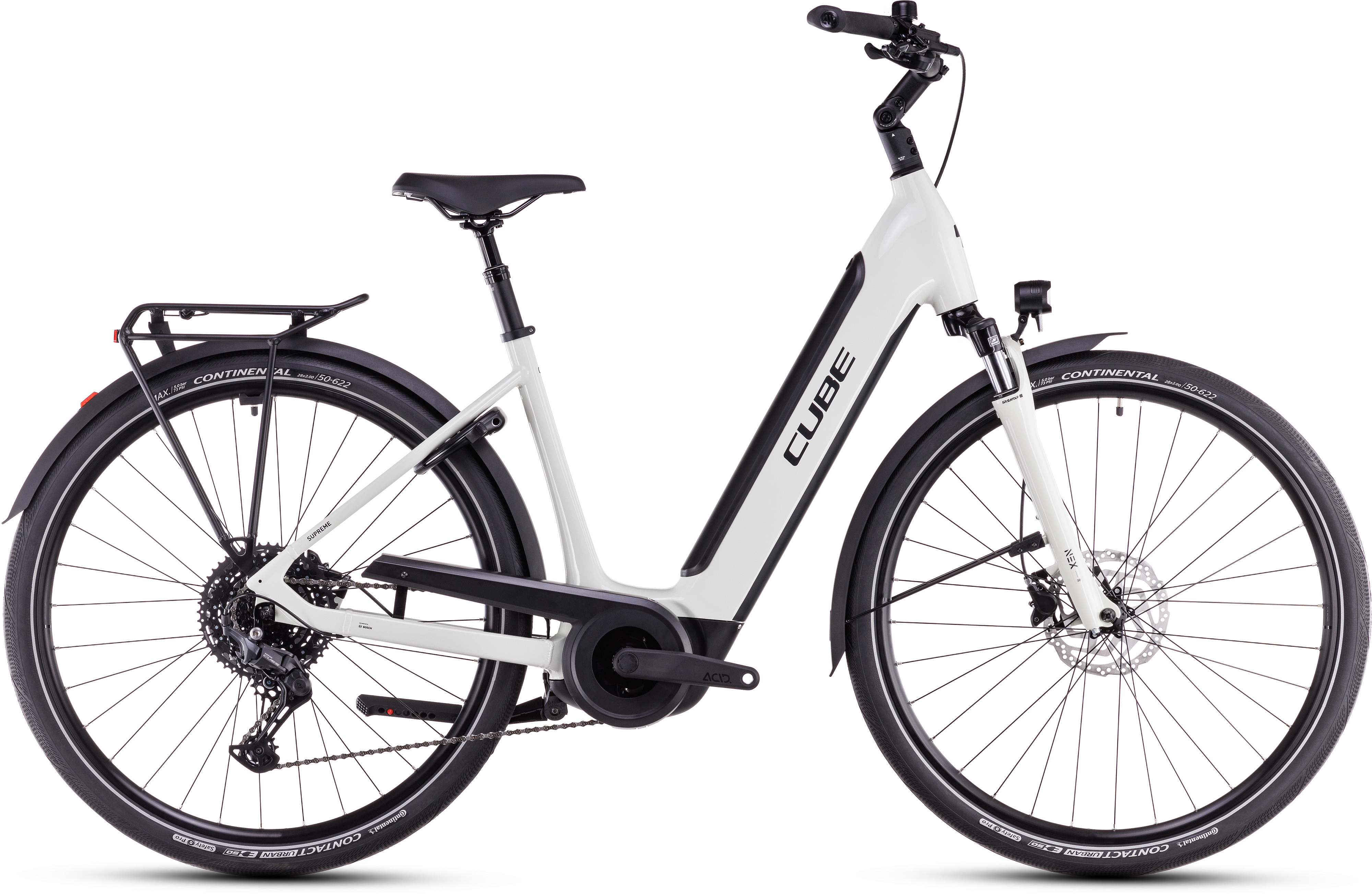 Cube Supreme Hybrid ONE 500 Desertstone´n´black - 500 Wh - 28 Zoll - Tiefeinsteiger (2026)