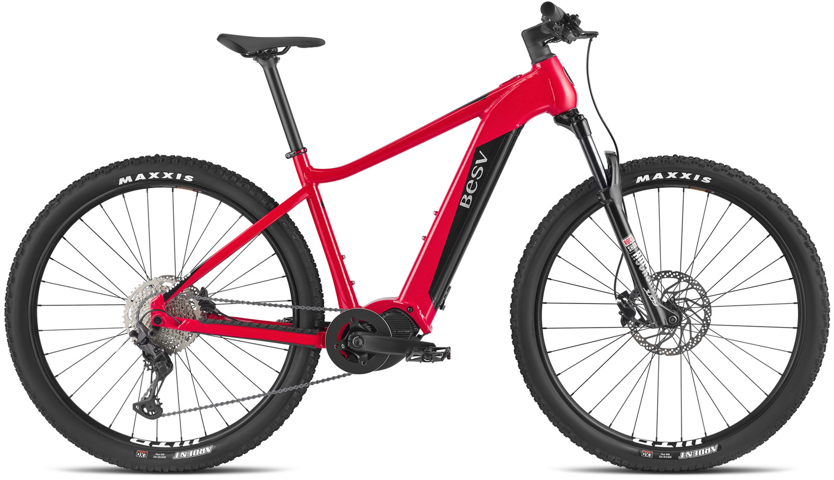 BESV TRX 1.5 Gloss Dark Red - 504 Wh - 29 Zoll - Diamant