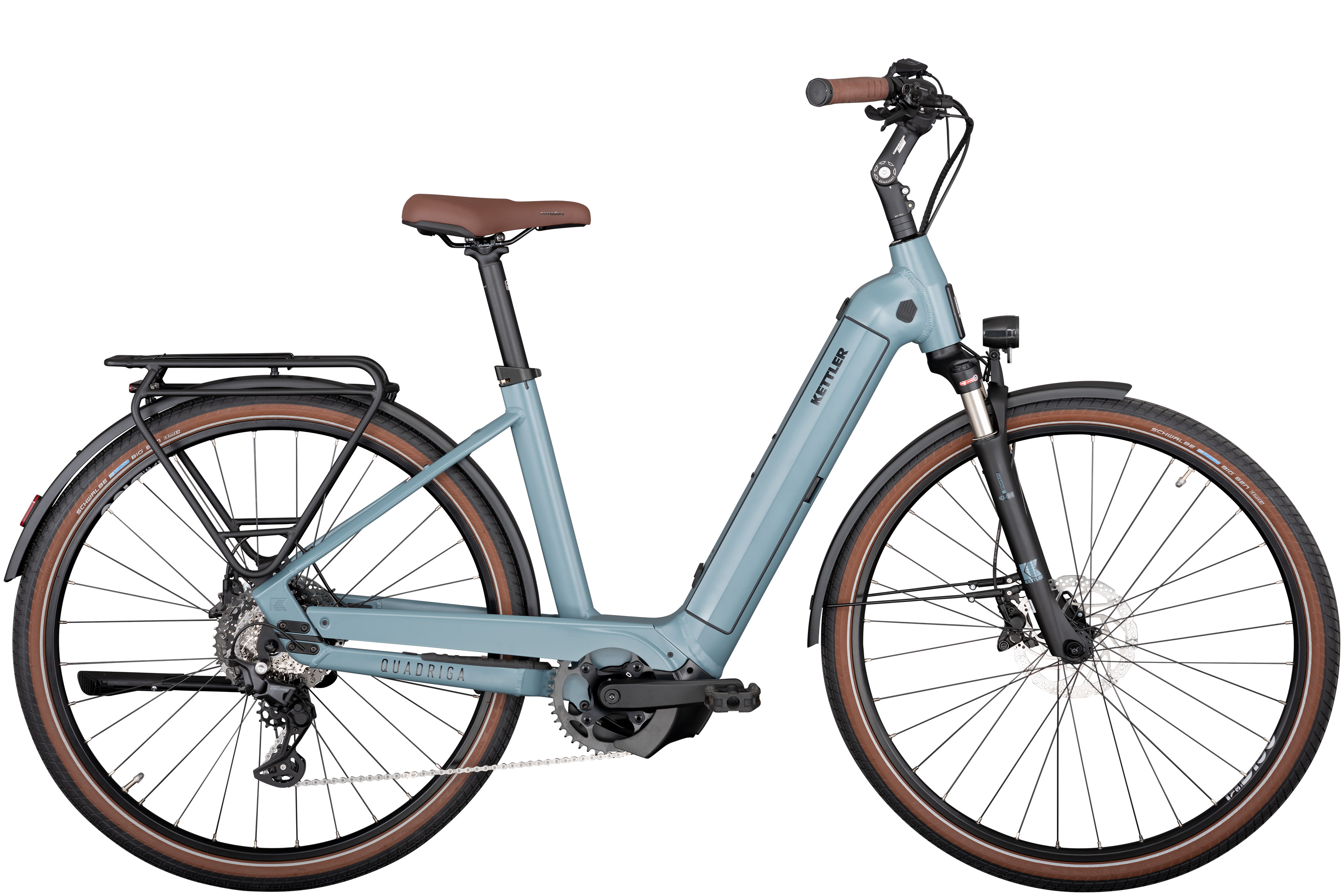 Kettler Quadriga CX10 LG Modern Blue Matt / Black Shiny - 750 Wh - 28 Zoll - Tiefeinsteiger (2025)