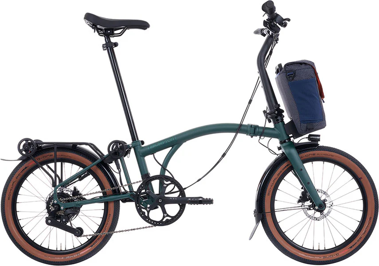 Brompton Electric G Line Urban Forest Green - 345 Wh - 20 Zoll - Faltrahmen (2026)