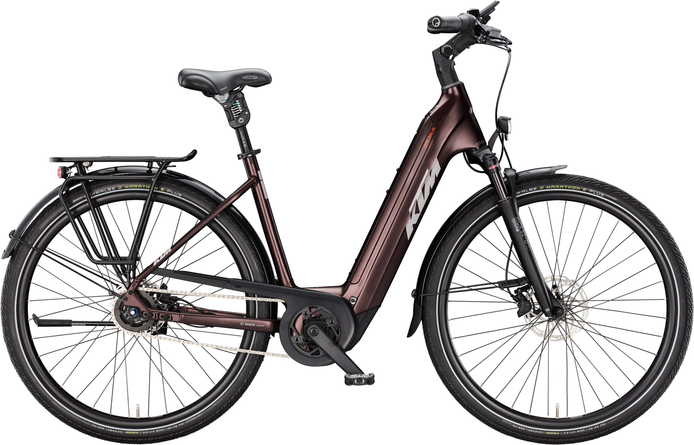 KTM Macina City 820 XL Black Lava Matt - 800 Wh - 29 Zoll - Tiefeinsteiger (2025)