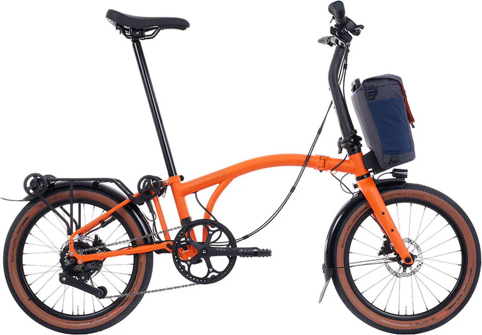 Brompton Electric G Line Adventure Orange - 345 Wh - 20 Zoll - Faltrahmen (2026)