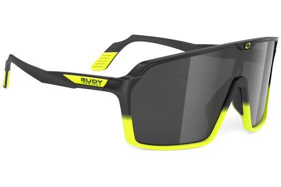 Rudy Project - Rudy Project Spinshield Black Fade Yellow Fluo Matte - Smoke Black