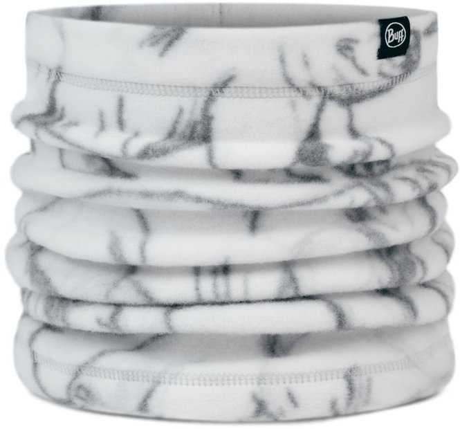Buff Polar Prints Multifunktionstuch Kids Weiß Modell 2025