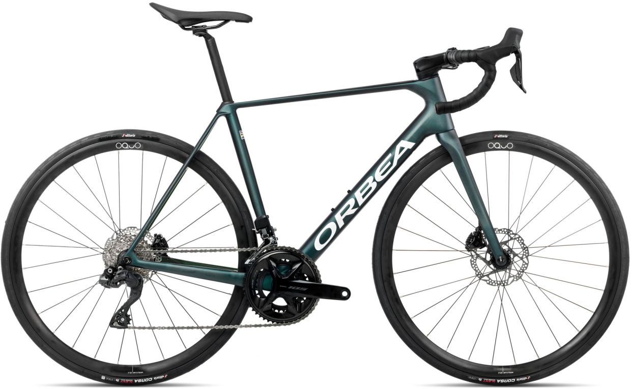 Orbea Orca M35i Escape Green - Carbon View Matt - 28 Zoll - Diamant (2026)
