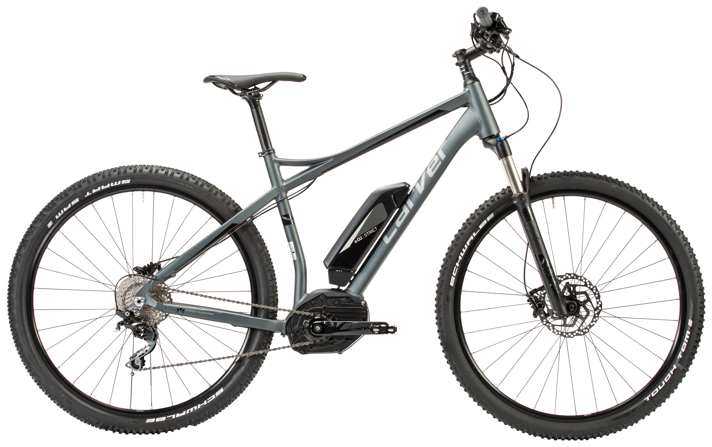 Carver Strict E02 Schwarz - 500 Wh - 29 Zoll - Diamant