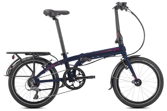 Aluminium - Faltrad-Klapprad - Tern Link D8 - 2023 - 20 Zoll - Faltrahmen