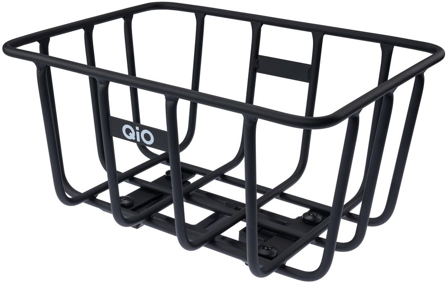 QiO Hinterradkorb Karl inkl. MIK 2.0 Adapter Schwarz Modell 2026