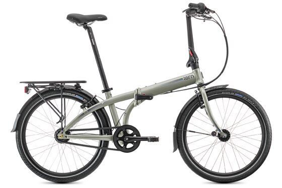 Aluminium - Faltrad-Klapprad - Tern Node D7i - 2023 - 24 Zoll - Faltrahmen