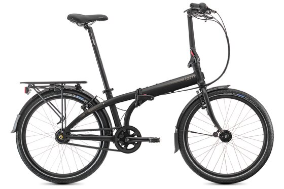 Aluminium - Faltrad-Klapprad - Tern Node D7i - 2023 - 24 Zoll - Faltrahmen