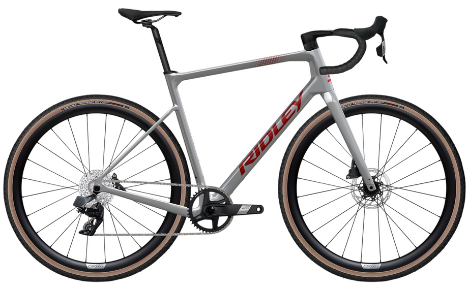 Ridley Grifn Gravel - Sram Apex XPLR AXS 1x Grau Modell 2025
