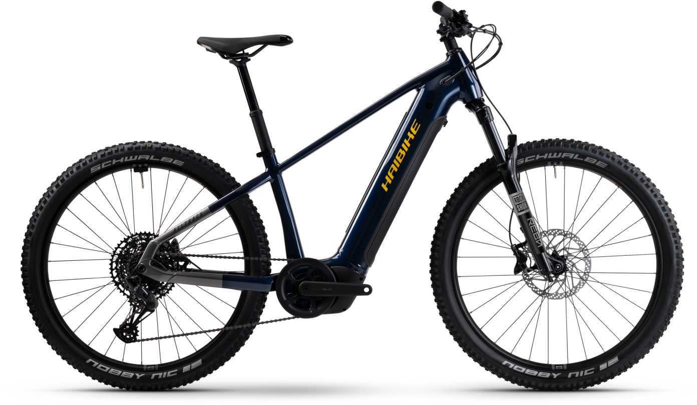 Haibike Alltrack 10 29 Blue/Titan/Yellow - 800 Wh - 29 Zoll - Diamant (2026)