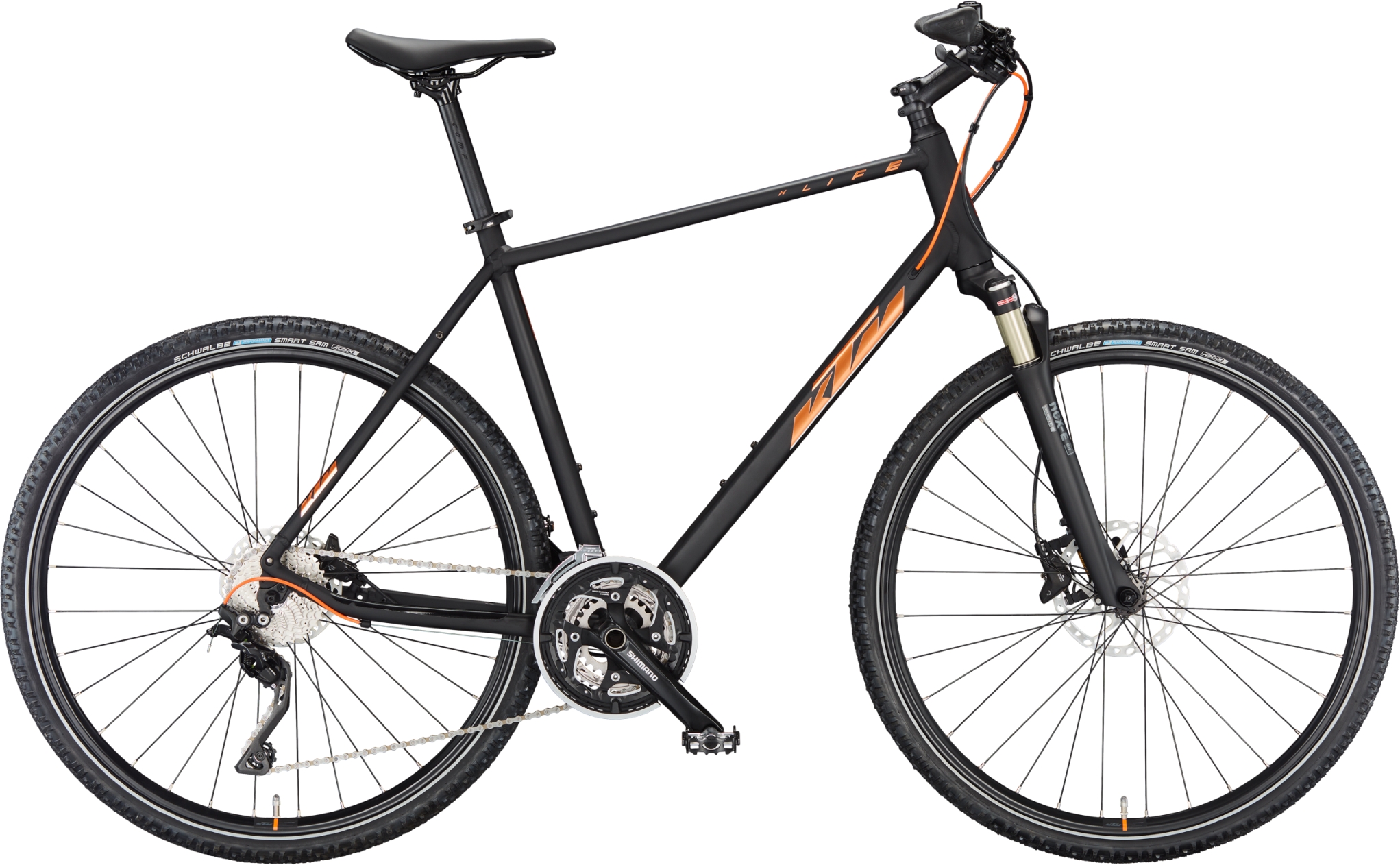 KTM X-Life 1964 Cross Black Matt - 28 Zoll - Diamant (2023)