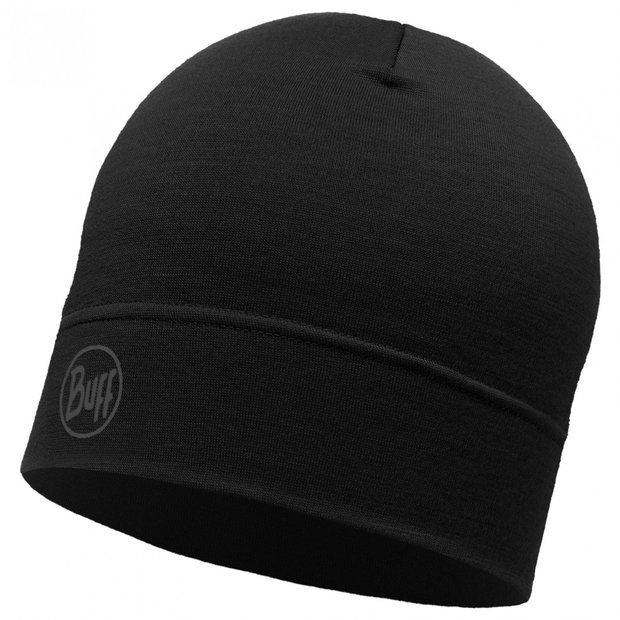 Buff Merino Lightweight Beanie Schwarz Modell 2026