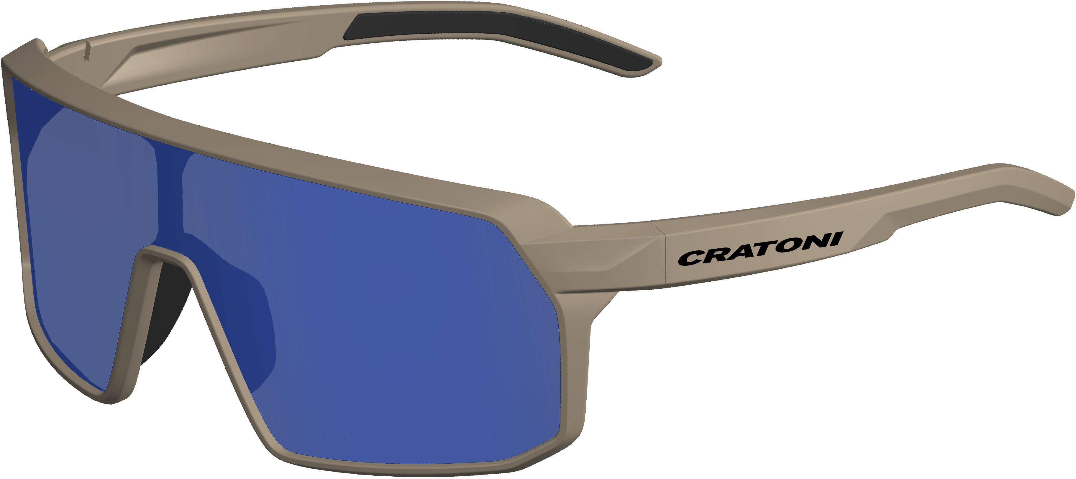 BBB Cycling Comet BSG-75 Sport Zonnebril Mat Zwart Met MLC Ice Blue Lens