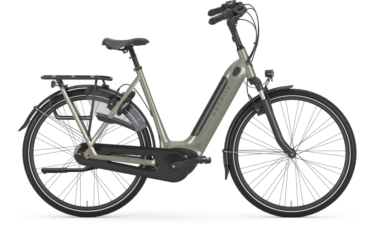 Gazelle Arroyo C7+ Elite RT HMB clay green gloss - 500 Wh - 28 Zoll - Wave (2025)