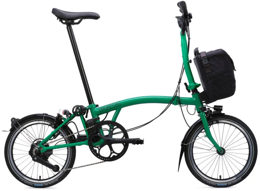 Brompton Electric C Line Urban Grün Modell 2026