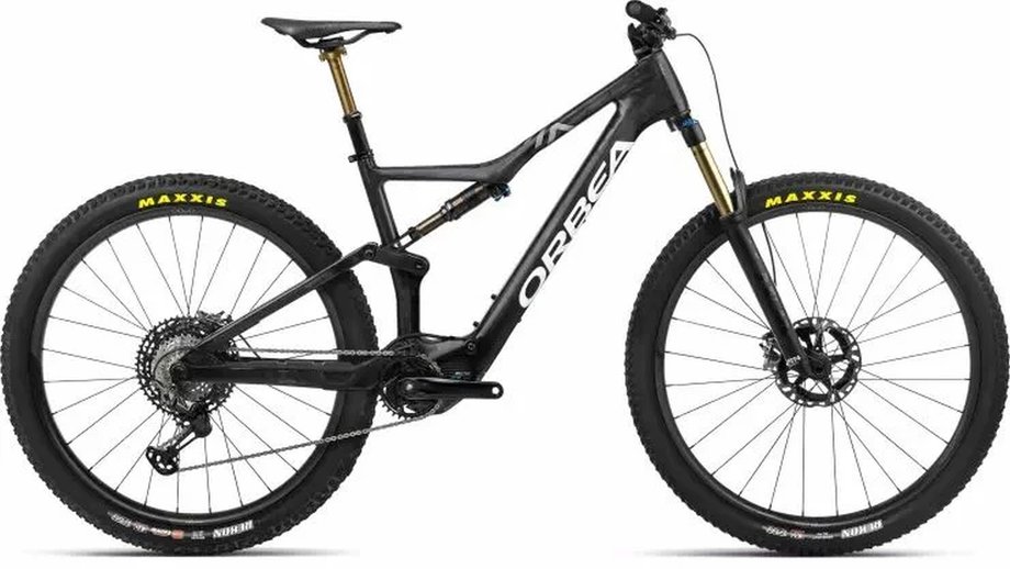 Orbea Rise M-Team Schwarz Modell 2023