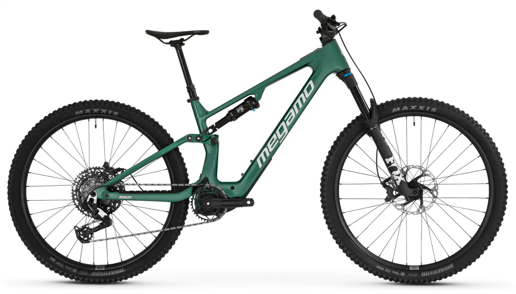 Megamo Reason AIR CRB 05 Green - 800 Wh - 29 Zoll - Fully (2027)