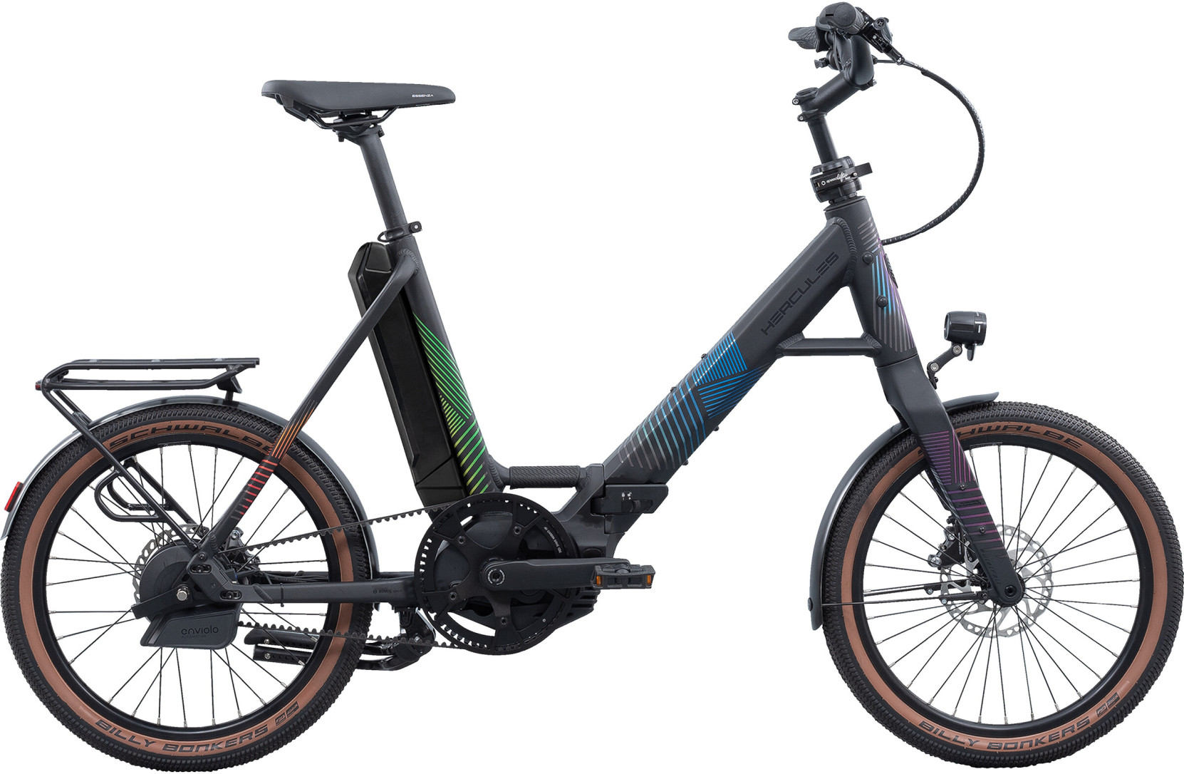 Hercules Rob Fold SL IQ night city lights - 400 Wh - 20 Zoll - Faltrahmen (2026)