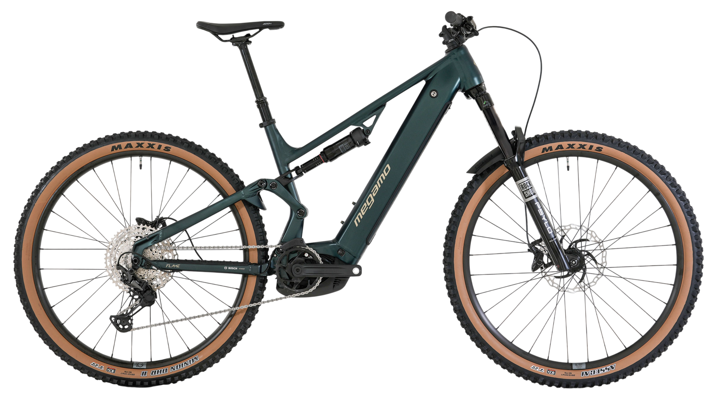Megamo Flame AL 10 Dark Green - 800 Wh - 29 Zoll - Fully (2026)