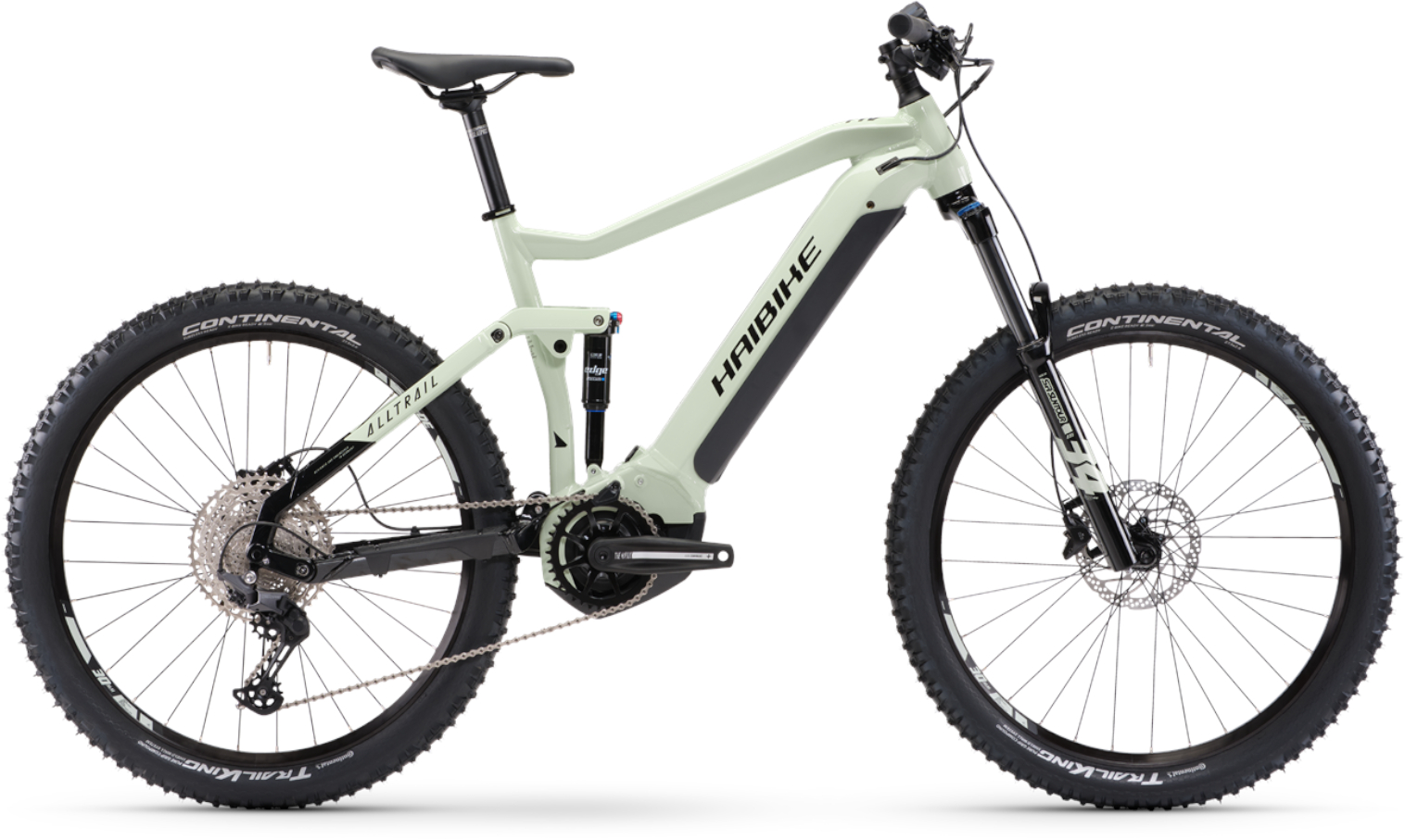 Haibike Alltrail 4 Gloss Honeydew Black - 630 Wh - 27,5 Zoll - Fully (2023)