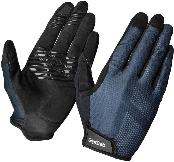 GRIPGRAB Ride RC Lite gepolsterte Langfinger-Sommerhandschuhe Blau Modell 2026