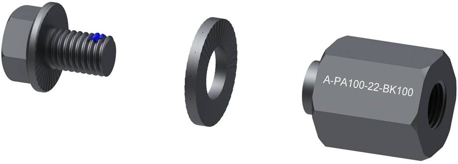Qeridoo Polygonadapter - 10x1 Schwarz Modell 2025