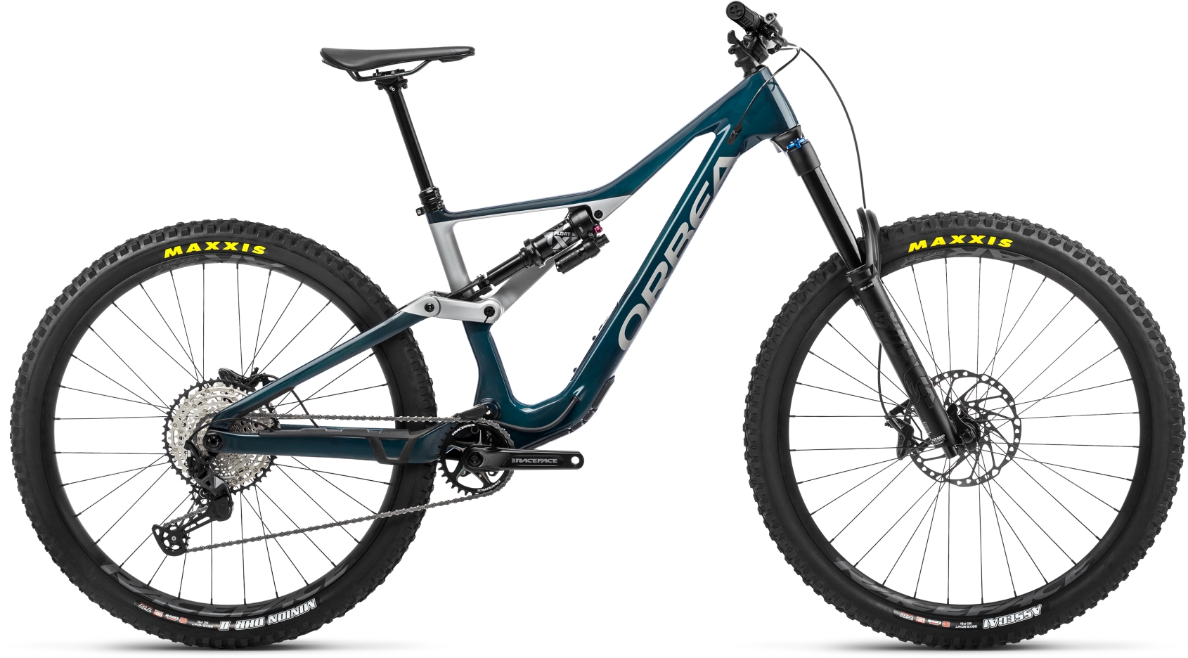 Orbea Rallon M20 Jade Green Carbon View-Stone Silver - 29 Zoll - Fully (2023)